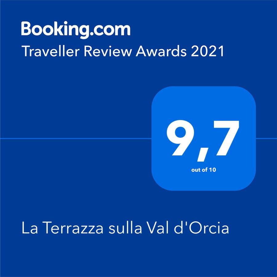 La Terrazza Sulla Val D'Orcia Castiglione dʼOrcia Exterior foto