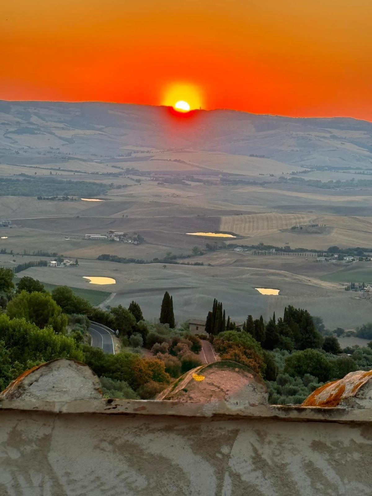 La Terrazza Sulla Val D'Orcia Castiglione dʼOrcia Exterior foto