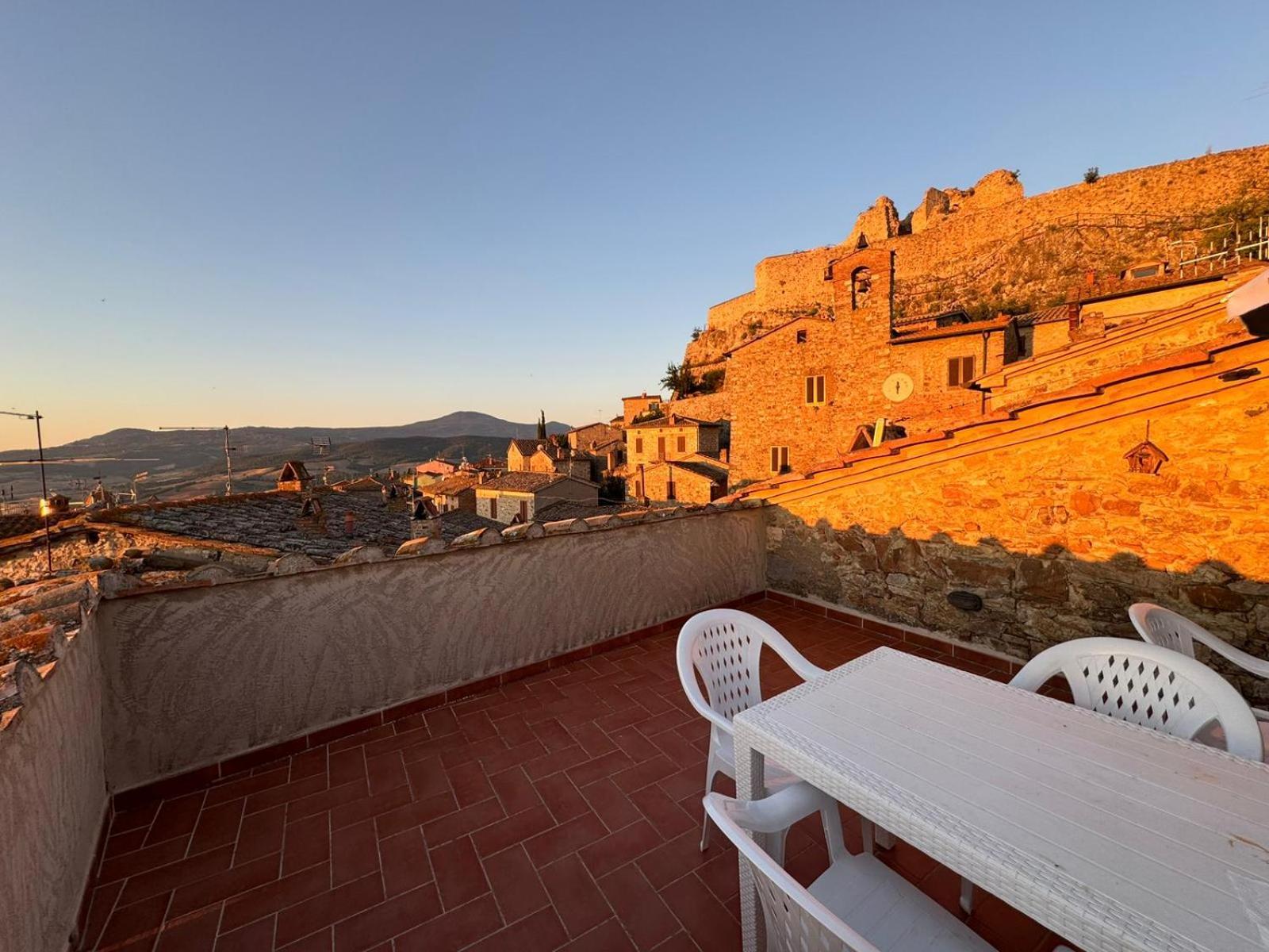 La Terrazza Sulla Val D'Orcia Castiglione dʼOrcia Exterior foto