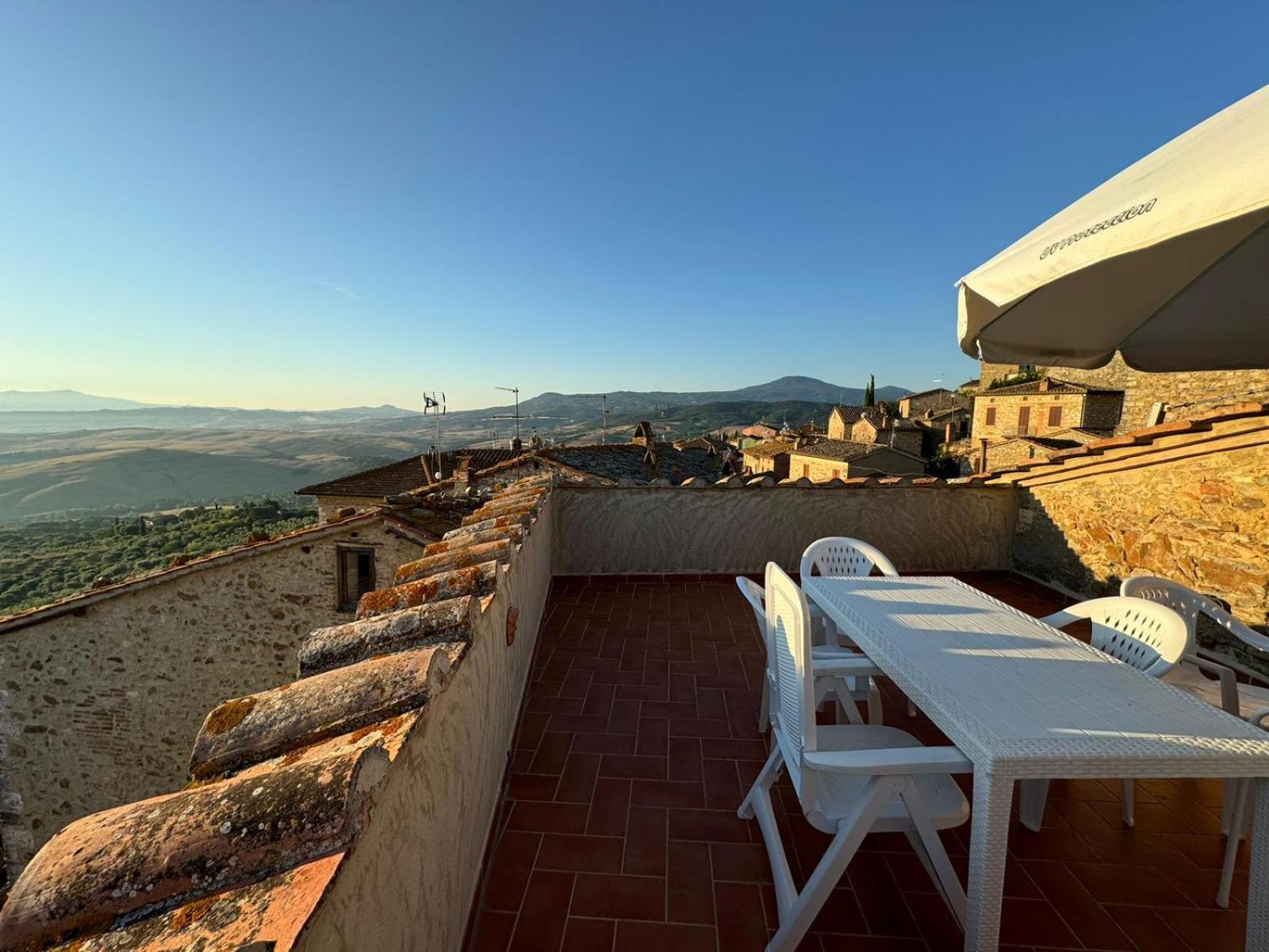 La Terrazza Sulla Val D'Orcia Castiglione dʼOrcia Exterior foto